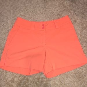 Orange Nike Golf Tour Performance Shorts